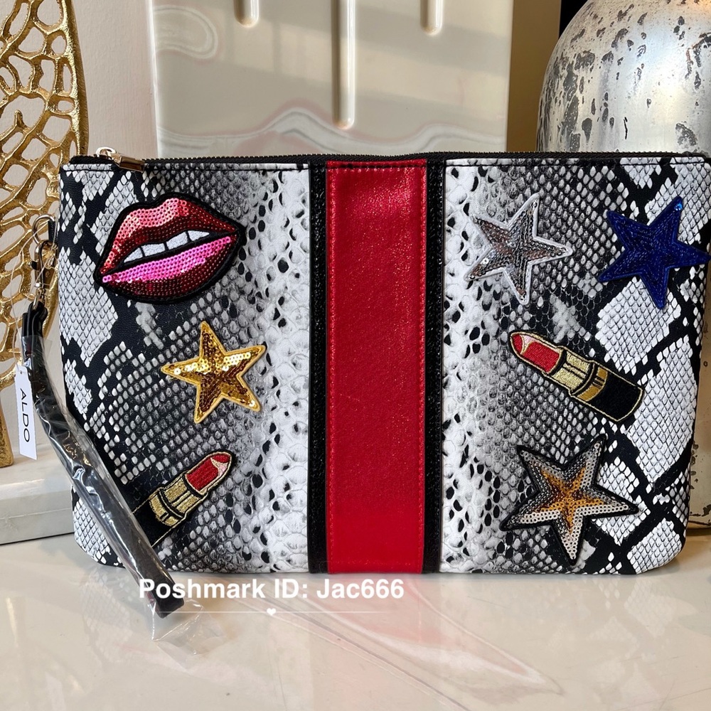 NEW WITH TAG Authentic Aldo clutch bag